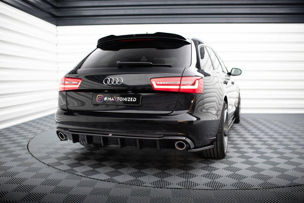 Rear Valance compatible with Audi A6 Sedan / Avant C7 (Version with single exhausts on both sides)