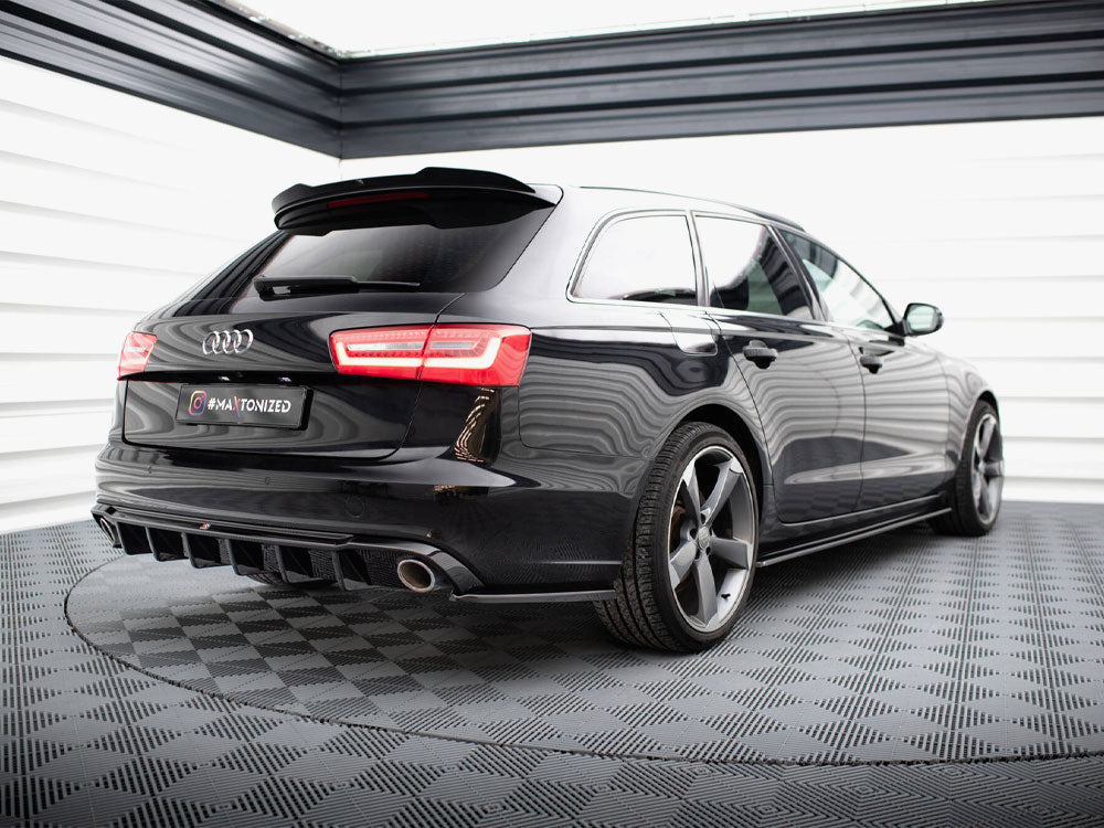 Rear Side Splitters V.3 compatible with Audi A6 Avant / Sedan C7