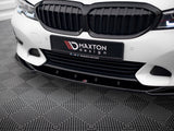 Front Splitter V.2 compatible with BMW 3 Sport Line G20 / G21