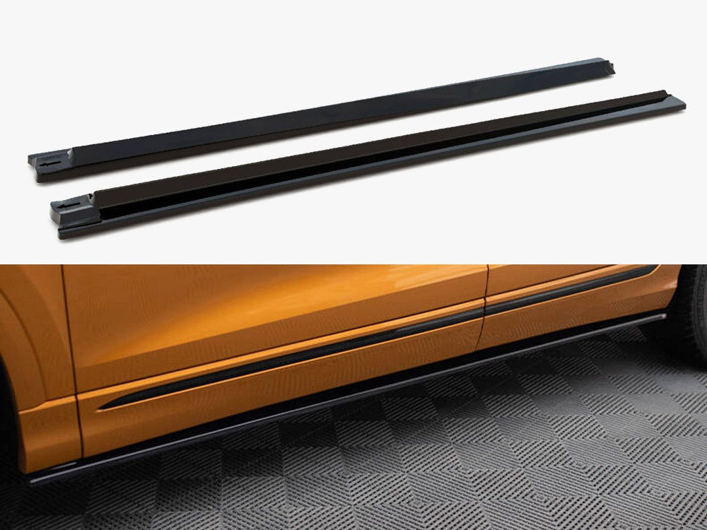 Side Skirts Diffusers V.1 compatible with Audi Q8 / Q8 S Line / SQ8 Mk1