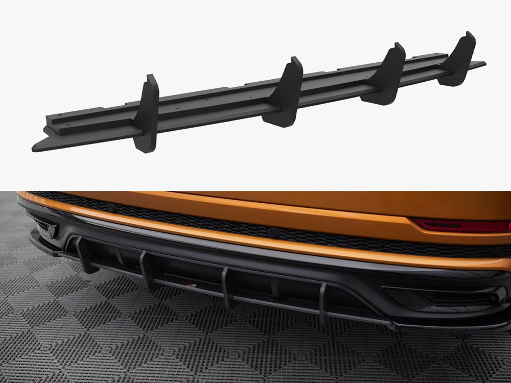 Street PRO Rear Diffuser compatible with Audi Q8 S Line Mk1