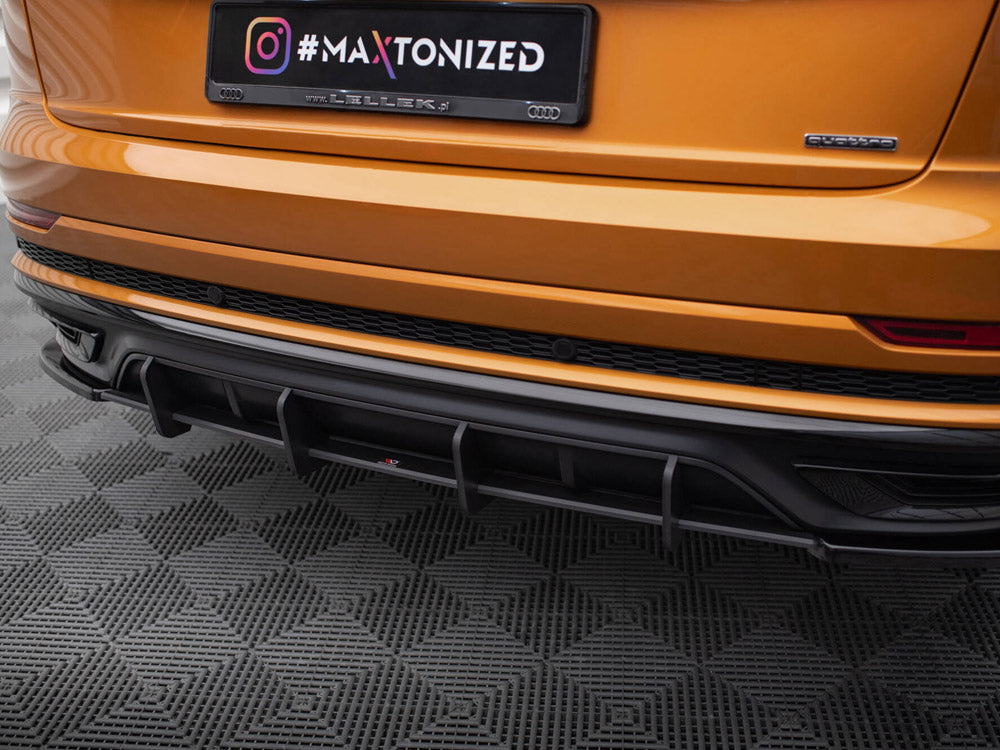 Street PRO Rear Diffuser compatible with Audi Q8 S Line Mk1