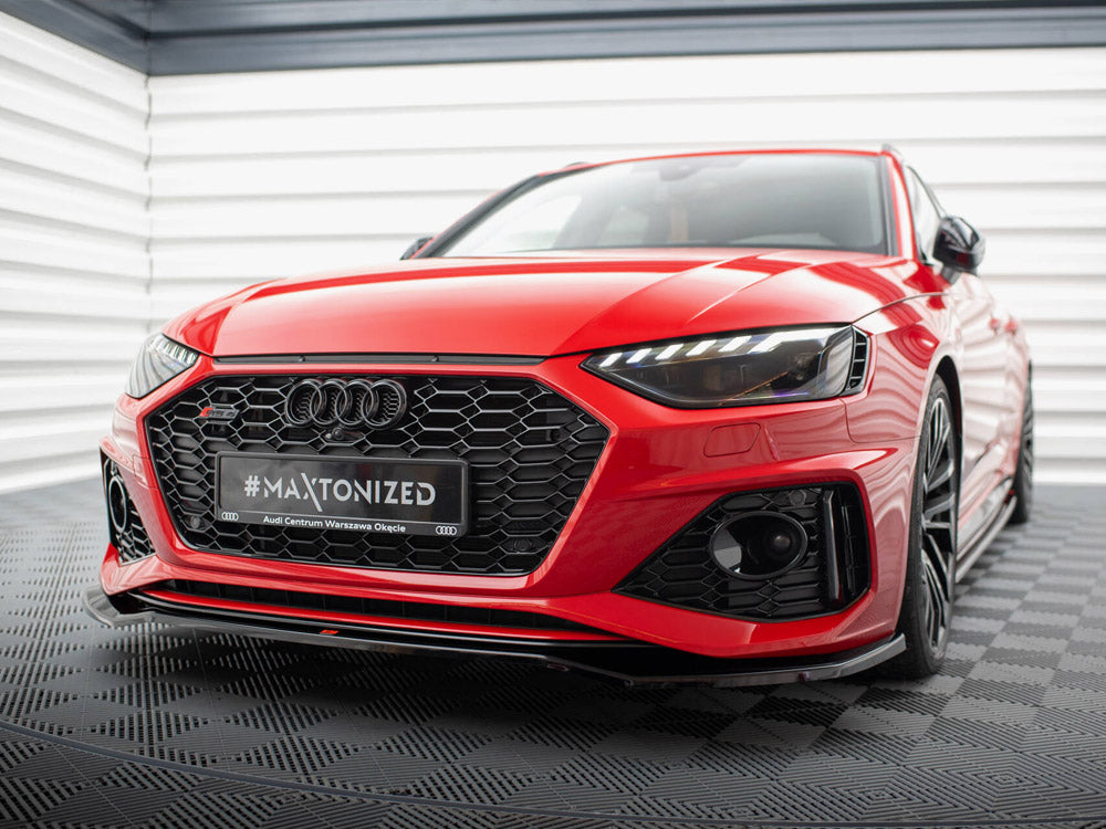 Front Splitter V.1 compatible with Audi RS 4 B9 Facelift