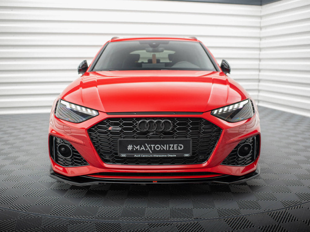 Front Splitter V.1 compatible with Audi RS 4 B9 Facelift