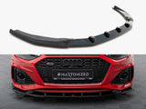 Front Splitter V.2 compatible with Audi RS 4 B9 Facelift