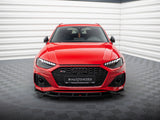 Front Splitter V.2 compatible with Audi RS 4 B9 Facelift