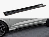 Side Skirts Diffusers V.2 compatible with Audi Q3 S Line / RS Q3 Sportback / SUV F3
