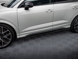 Side Skirts Diffusers V.2 compatible with Audi Q3 S Line / RS Q3 Sportback / SUV F3