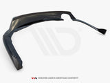 Central Rear Splitter (Vertical Bars) compatible with BMW 4 Coupe / Gran Coupe / Cabrio M-Pack F32 / F36 / F33