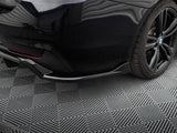 Central Rear Splitter (Vertical Bars) compatible with BMW 4 Coupe / Gran Coupe / Cabrio M-Pack F32 / F36 / F33