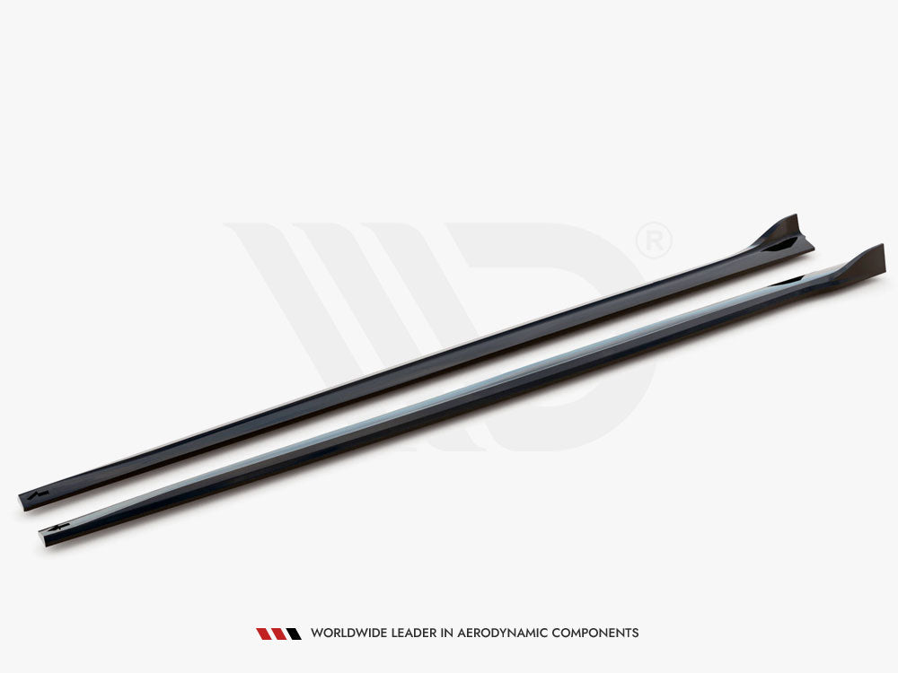 Side Skirts Diffusers V.3 compatible with BMW 4 Coupe / Gran Coupe / Cabrio M-Pack F32 / F36 / F33