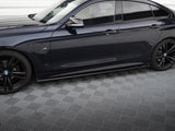 Side Skirts Diffusers V.3 compatible with BMW 4 Coupe / Gran Coupe / Cabrio M-Pack F32 / F36 / F33