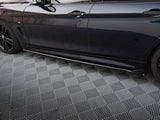 Side Skirts Diffusers V.3 compatible with BMW 4 Coupe / Gran Coupe / Cabrio M-Pack F32 / F36 / F33