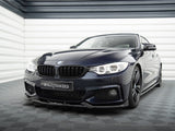Front Splitter V.5 compatible with BMW 4 Coupe / Gran Coupe / Cabrio M-Pack F32 / F36 / F33