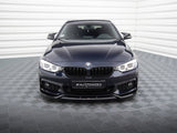 Front Splitter V.5 compatible with BMW 4 Coupe / Gran Coupe / Cabrio M-Pack F32 / F36 / F33
