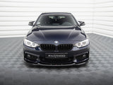 Front Splitter V.6 compatible with BMW 4 Coupe / Gran Coupe / Cabrio M-Pack F32 / F36 / F33
