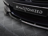 Front Splitter V.6 compatible with BMW 4 Coupe / Gran Coupe / Cabrio M-Pack F32 / F36 / F33