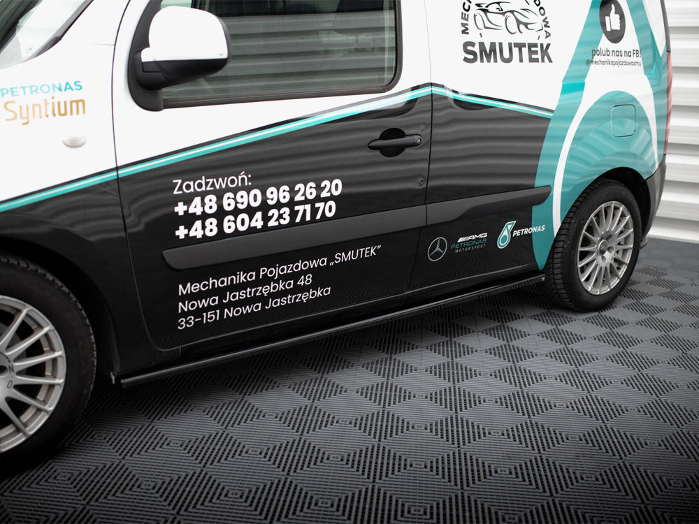 Side Skirts Diffusers compatible with Mercedes-Benz Citan Mk1