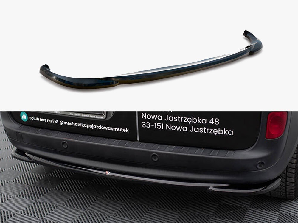 Central Rear Splitter compatible with Mercedes-Benz Citan Mk1