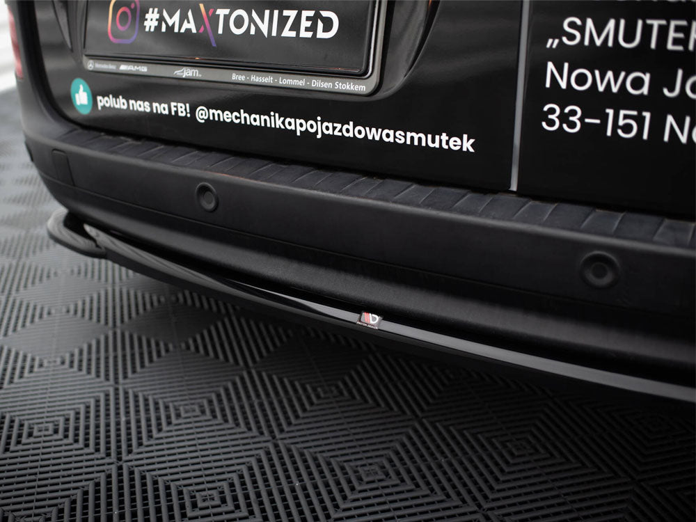 Central Rear Splitter compatible with Mercedes-Benz Citan Mk1