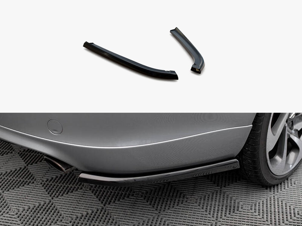 Rear Side Splitters compatible with Opel Insignia OPC Line Mk1