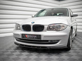 Front Splitter V.2 compatible with BMW 1 E81 Facelift