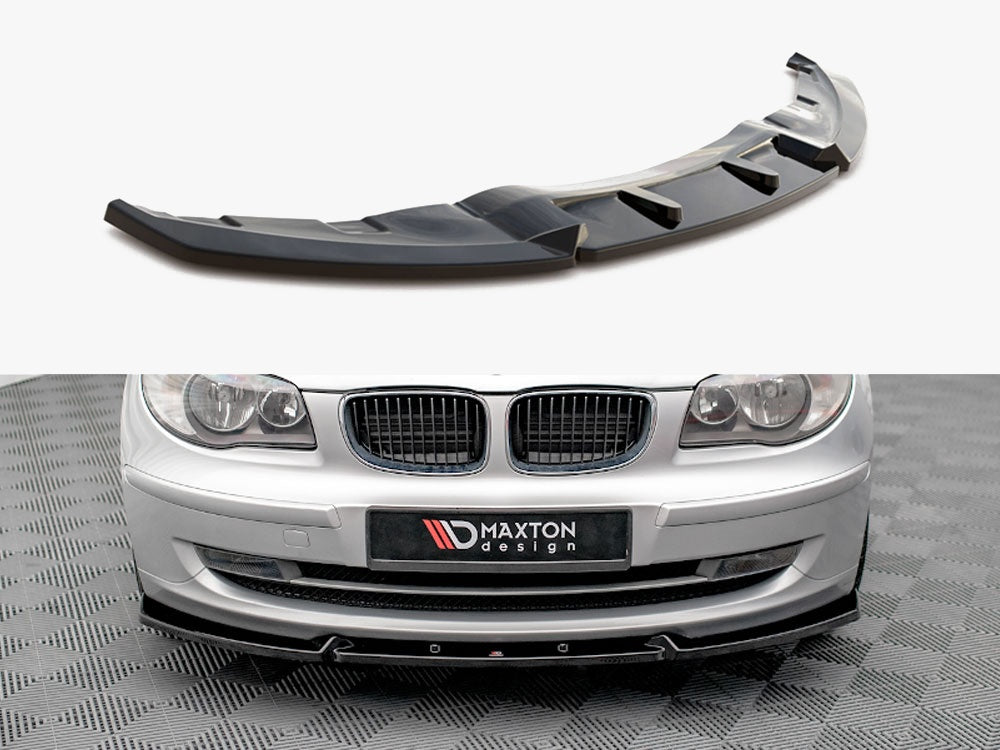 Front Splitter V.3 compatible with BMW 1 E81 Facelift