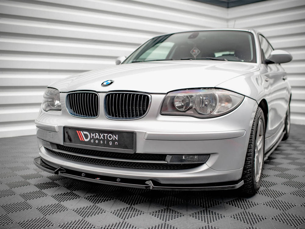Front Splitter V.3 compatible with BMW 1 E81 Facelift