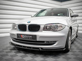 Front Splitter V.3 compatible with BMW 1 E81 Facelift