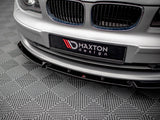 Front Splitter V.3 compatible with BMW 1 E81 Facelift