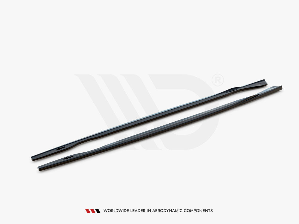 Side Skirts Diffusers V.2 compatible with BMW 1 E81 Facelift
