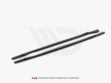 Side Skirts Diffusers V.2 compatible with BMW 1 E81 Facelift