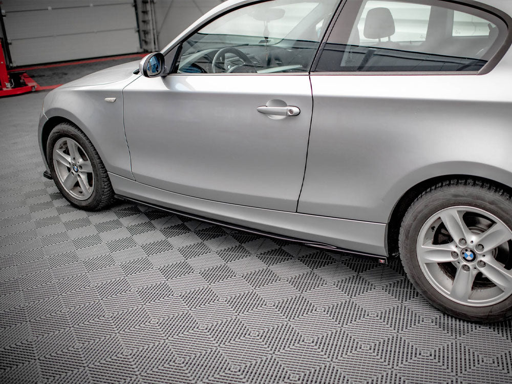 Side Skirts Diffusers V.2 compatible with BMW 1 E81 Facelift