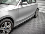 Side Skirts Diffusers V.2 compatible with BMW 1 E81 Facelift