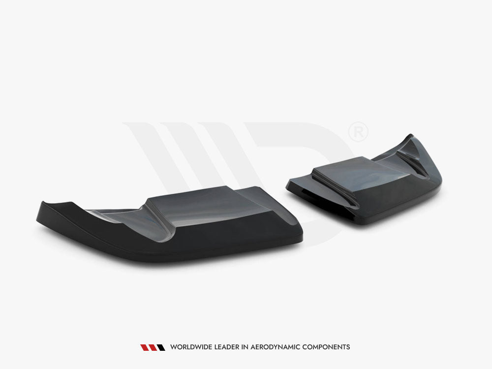 Rear Side Splitters compatible with Chevrolet Corvette Widebody C6