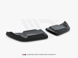 Rear Side Splitters compatible with Chevrolet Corvette Widebody C6