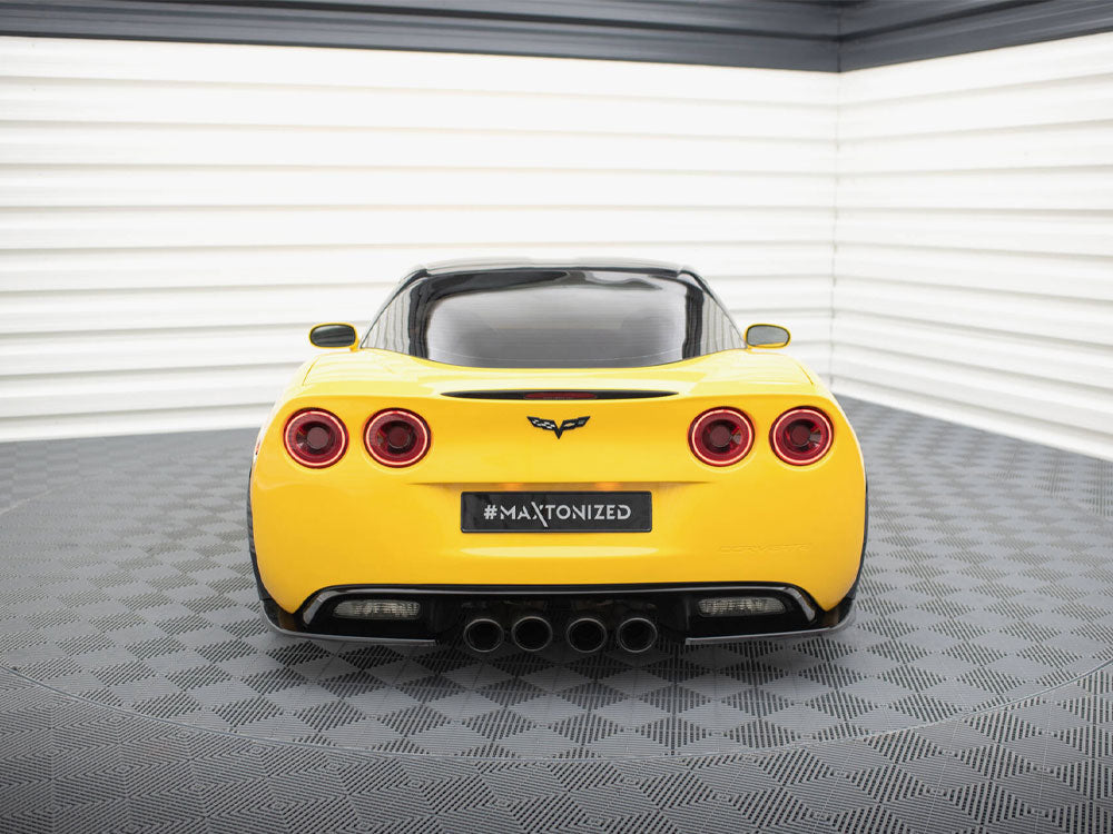 Rear Side Splitters compatible with Chevrolet Corvette Widebody C6