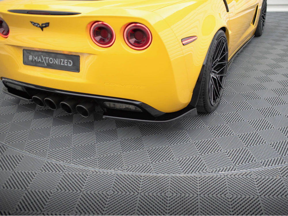Rear Side Splitters compatible with Chevrolet Corvette Widebody C6