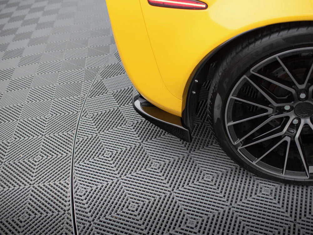 Rear Side Splitters compatible with Chevrolet Corvette Widebody C6