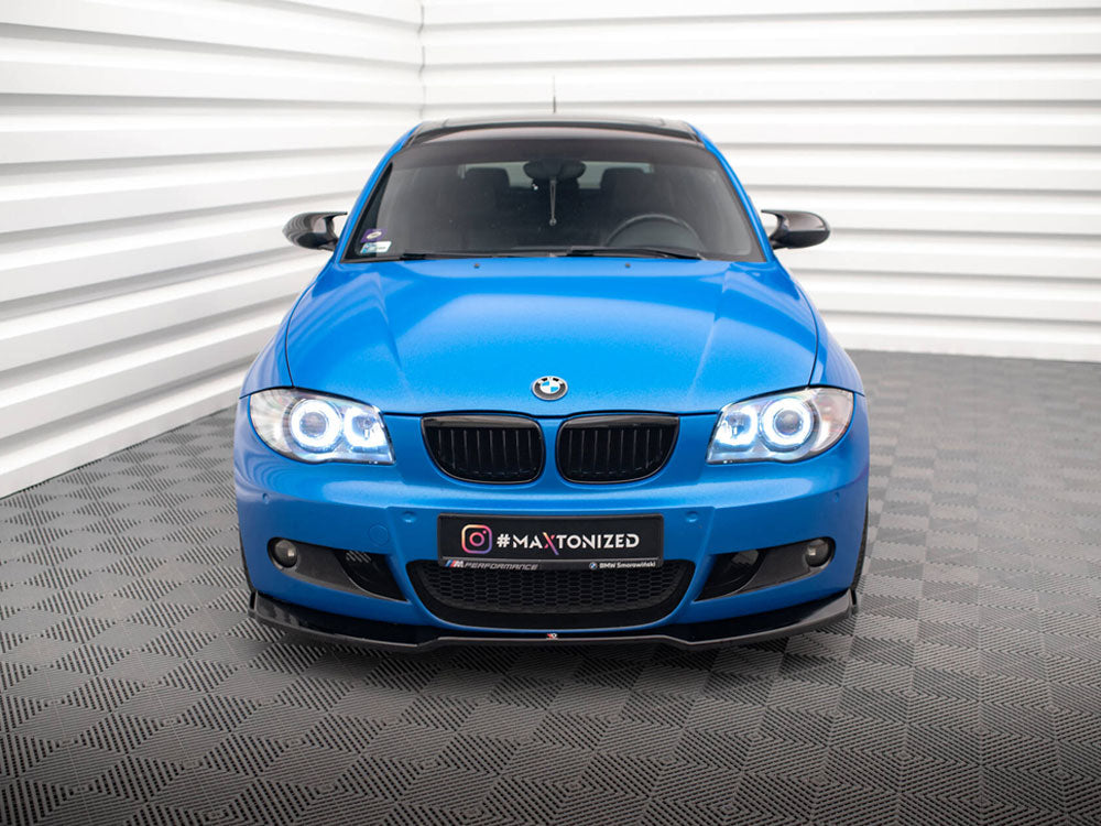 Front Splitter V.1 compatible with BMW 1 M-Pack E87 / E81 Facelift