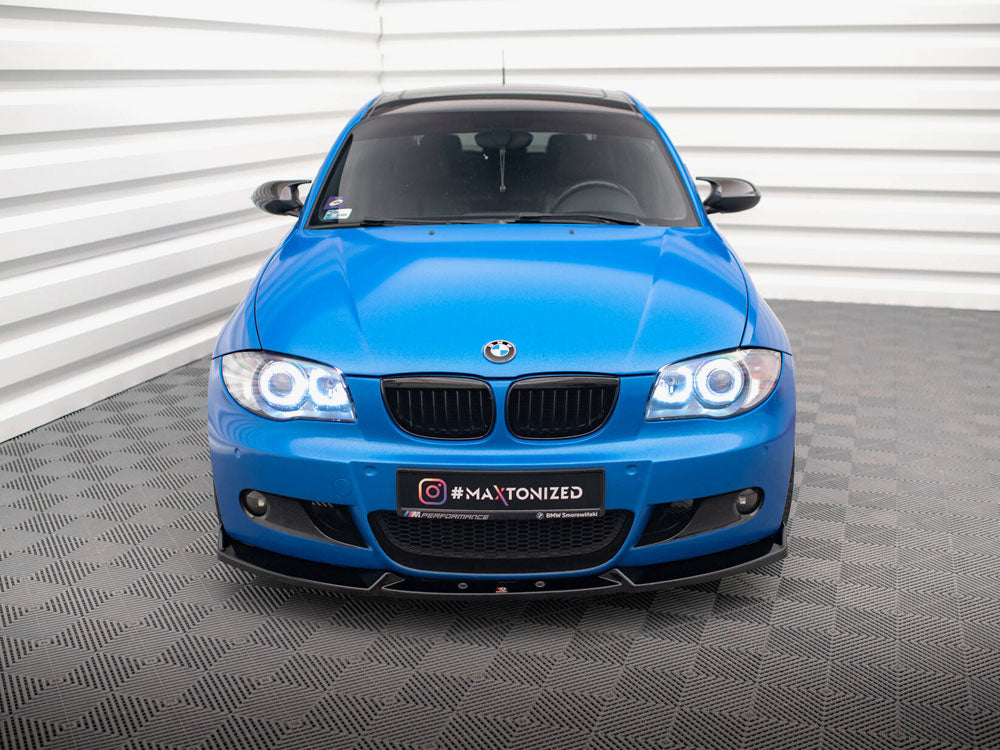 Front Splitter V.2 compatible with BMW 1 M-Pack E87 / E81 Facelift