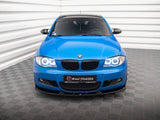 Front Splitter V.2 compatible with BMW 1 M-Pack E87 / E81 Facelift