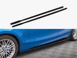 Side Skirts Diffusers compatible with BMW 1 M-Pack E87 Facelift