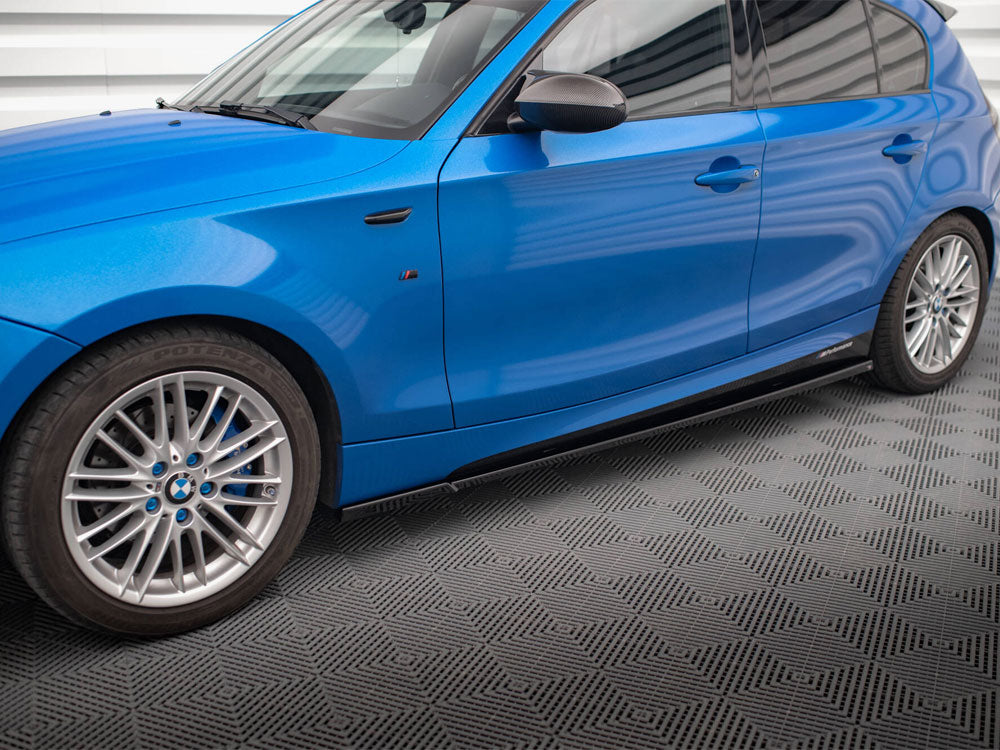 Side Skirts Diffusers compatible with BMW 1 M-Pack E87 Facelift
