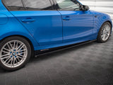 Side Skirts Diffusers compatible with BMW 1 M-Pack E87 Facelift