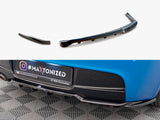 Central Rear Splitter (Vertical Bars) compatible with BMW 1 M-Pack E87 Facelift
