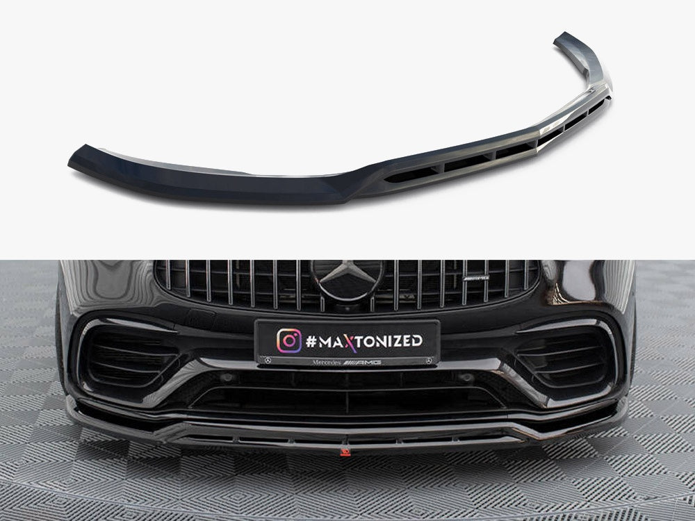 Front Splitter compatible with Mercedes-AMG GLC 63 SUV / Coupe X253 / C253