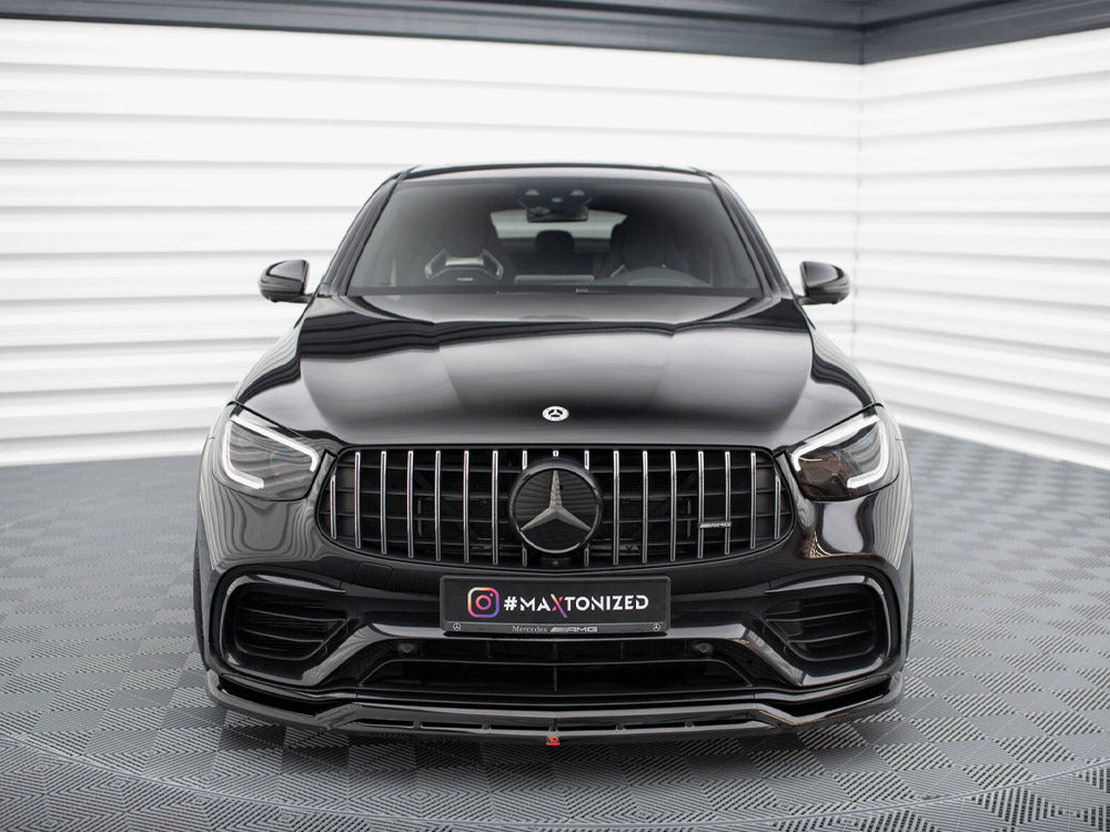 Front Splitter compatible with Mercedes-AMG GLC 63 SUV / Coupe X253 / C253