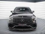 Front Splitter compatible with Mercedes-AMG GLC 63 SUV / Coupe X253 / C253