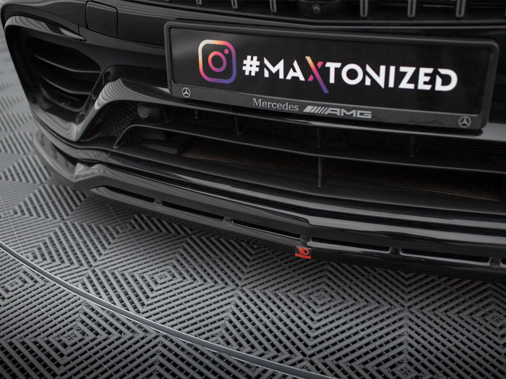 Front Splitter compatible with Mercedes-AMG GLC 63 SUV / Coupe X253 / C253